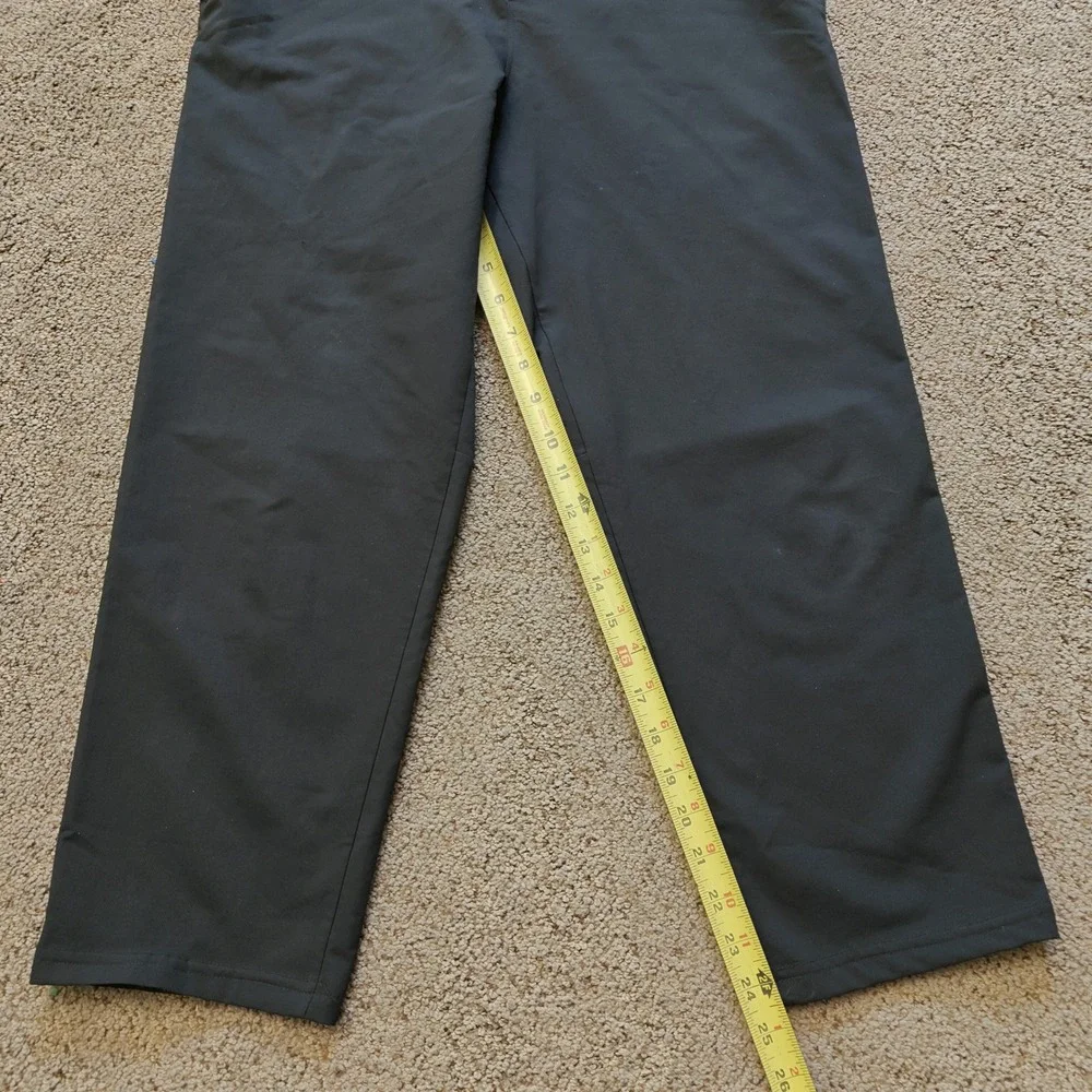 Lululemon Venture Trouser Twill Fabric Mens Small Black Water Repellent Commuter
